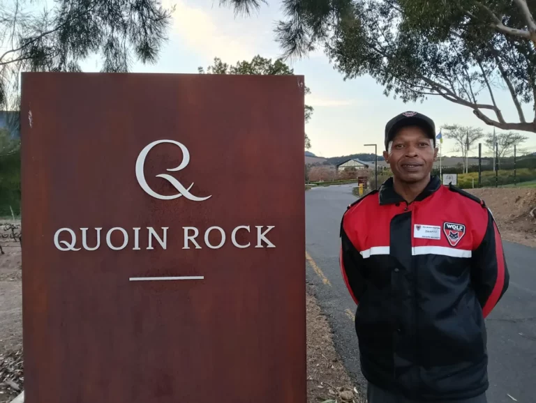 Wolf group quoin rock security partnership stellenbosch