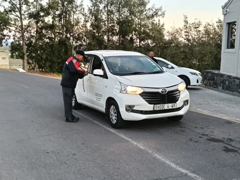 Wolf group security vehicle quoin rock wine estate