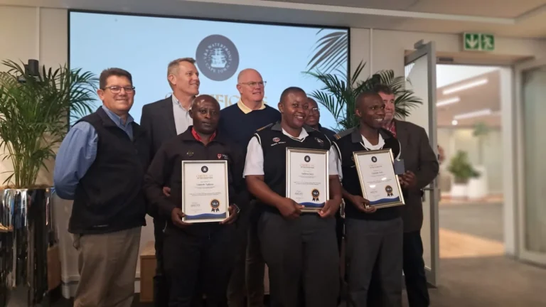 Wolf group va waterfront recognition ceremony group