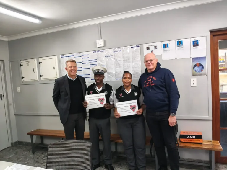 Wolf security officers honesty recognition